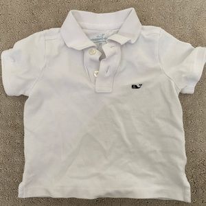 Vineyard Vines white polo